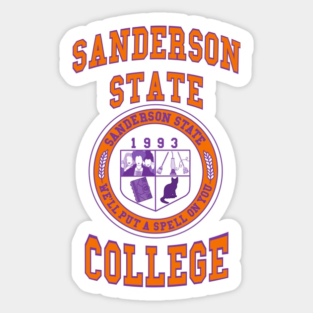 Sanderson State Sticker by missannagray